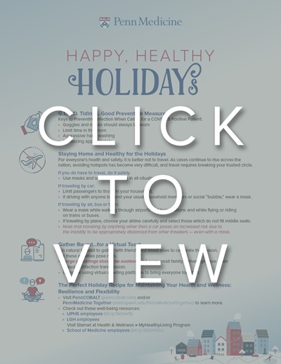 click to view holiday infographic